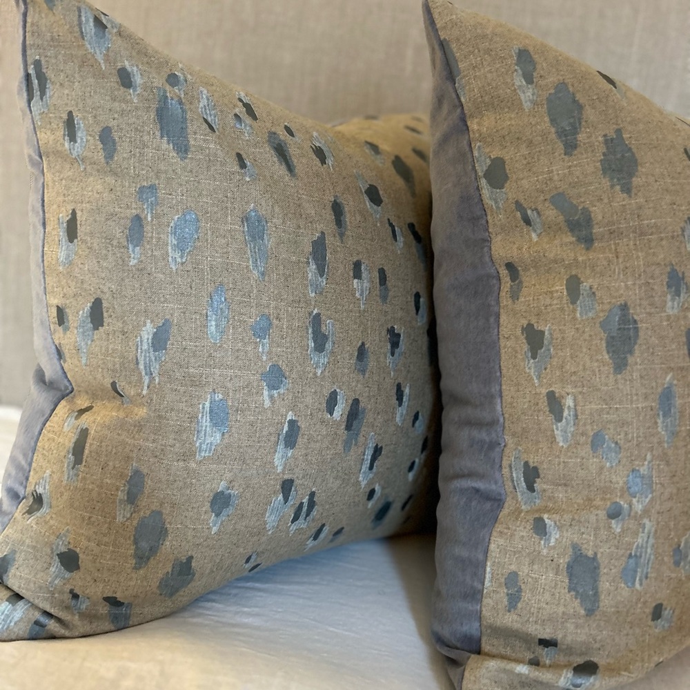 24 inch by 24 inch custom pillows